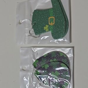 St. Patrick Double-sided Earrings